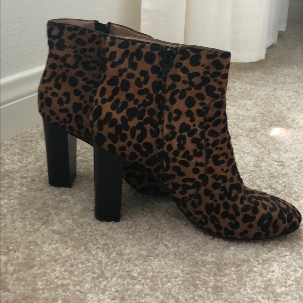 Leopard Booties